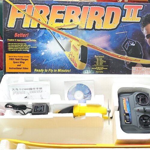 火鸟300 Firebird II 遥控飞机，未拆封，没使用过, 成色如图, 带