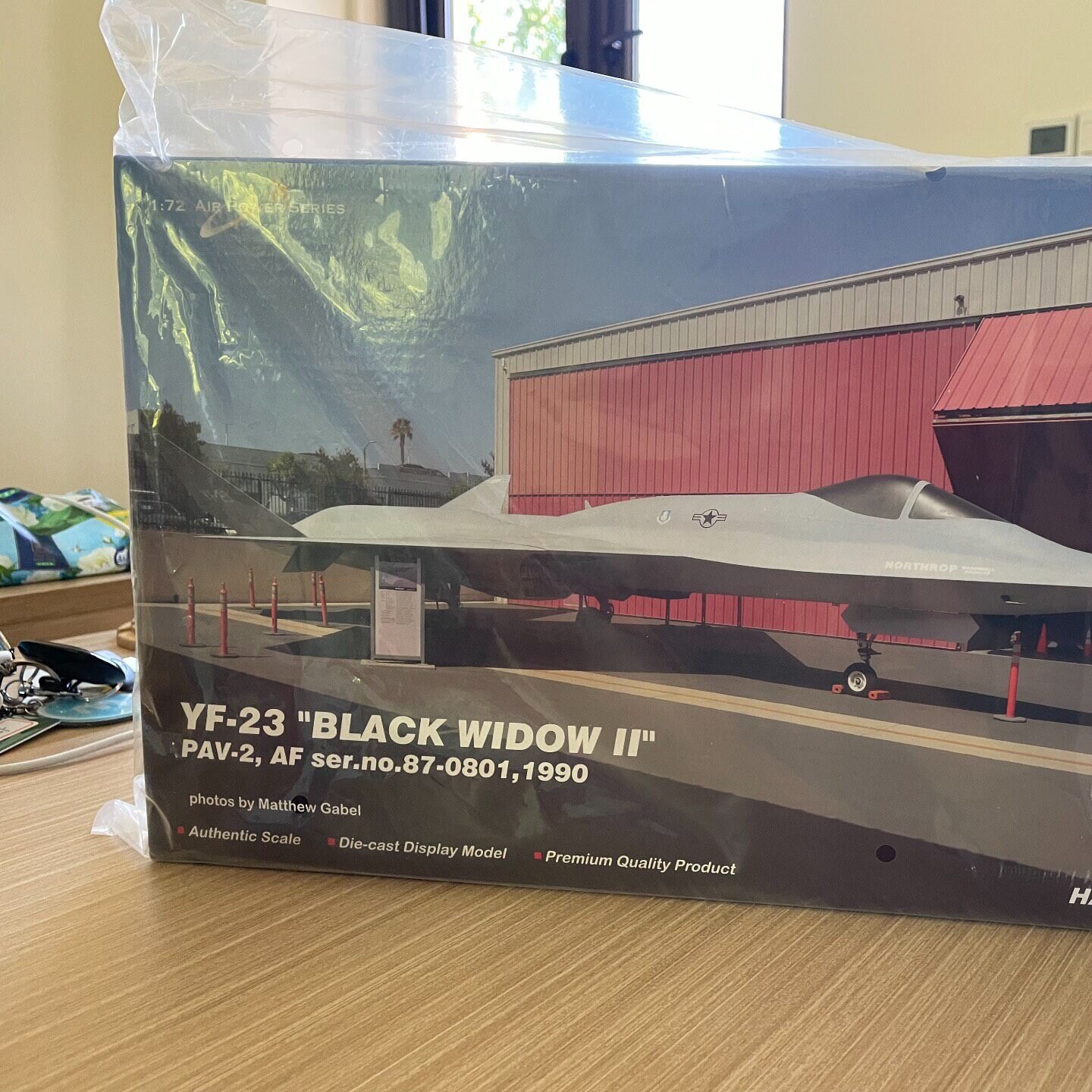 hm hobbymaster ha2850 1/72 YF-23 头款灰幽灵涂装 PAV-2关联 H图片