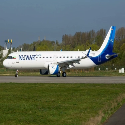 Phoenix 11997 科威特航空 A321neo 9K-AQA 1:400合金飞机模型