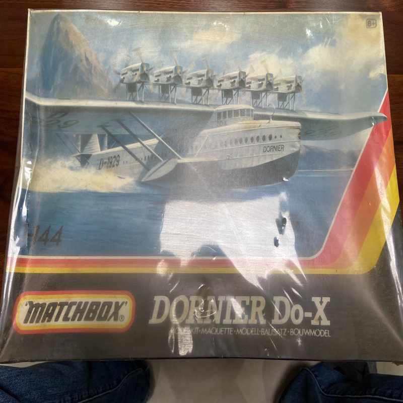 火柴盒Matchbox，德国Dorner Do-x（道尼尔Do-x)水上飞机，1/144图片