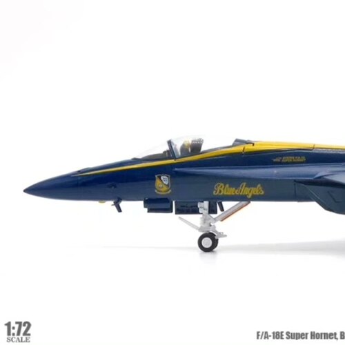JcWings，F18大黄蜂战斗机，美国海军蓝天使表演队1号机，机头天