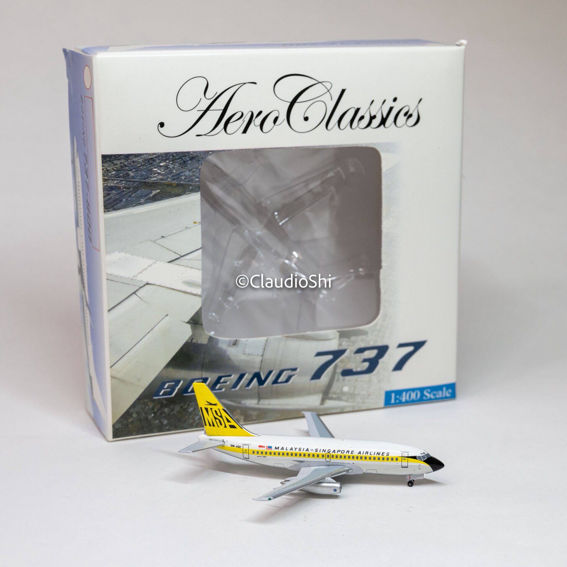 Aeroclassics（AC） 1/400 Malaysia Singapore Airlines 马新航