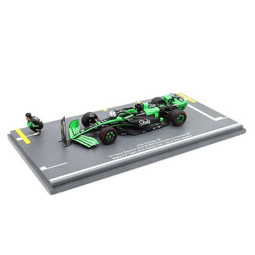 F1赛车模型 1:43 Spark索伯Stake周冠宇2024年C44中国站 上海完赛