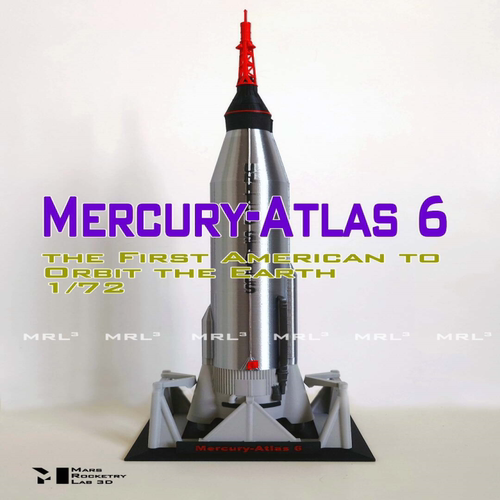 Mercury Atlas 6 Nasa在1961年苏联成功的进行了首次载人太空飞
