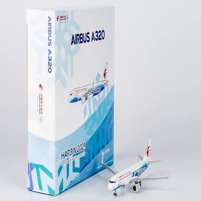 NG Models1:400东方航空空客A320合金飞机模型哈尔滨亚冬会飞机模
