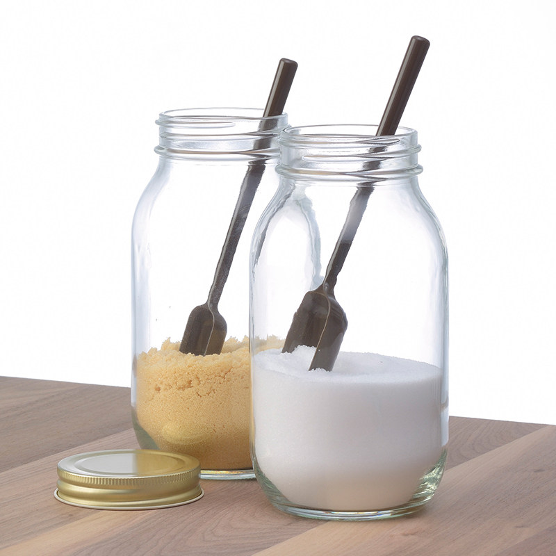 日本进口厨房计量勺定量奶粉勺子咖啡量粉勺长柄调料勺烘焙小勺子