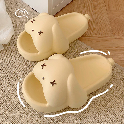 可爱小狗EVA软底防滑儿童凉拖鞋