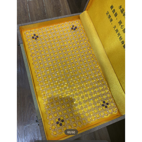 水晶枕巾