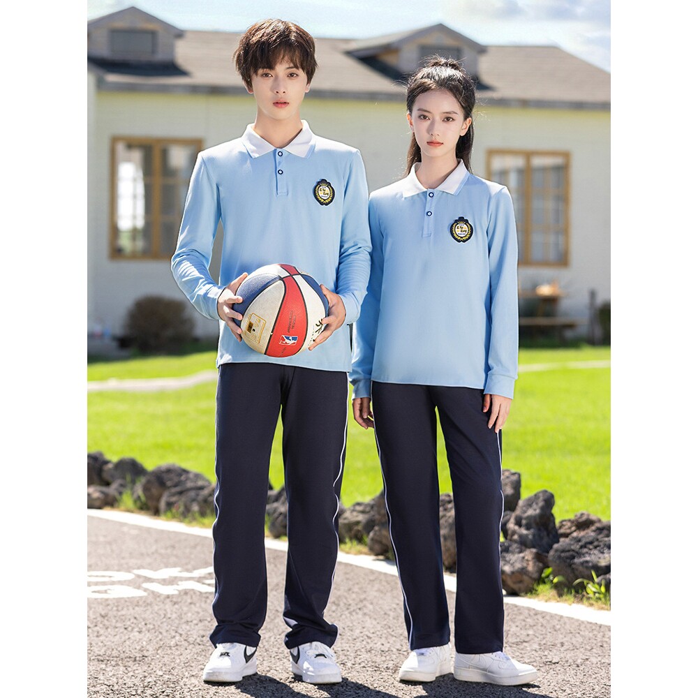 2026新款小学生长袖套装运动服秋款班服统一服装三四年级校服批发