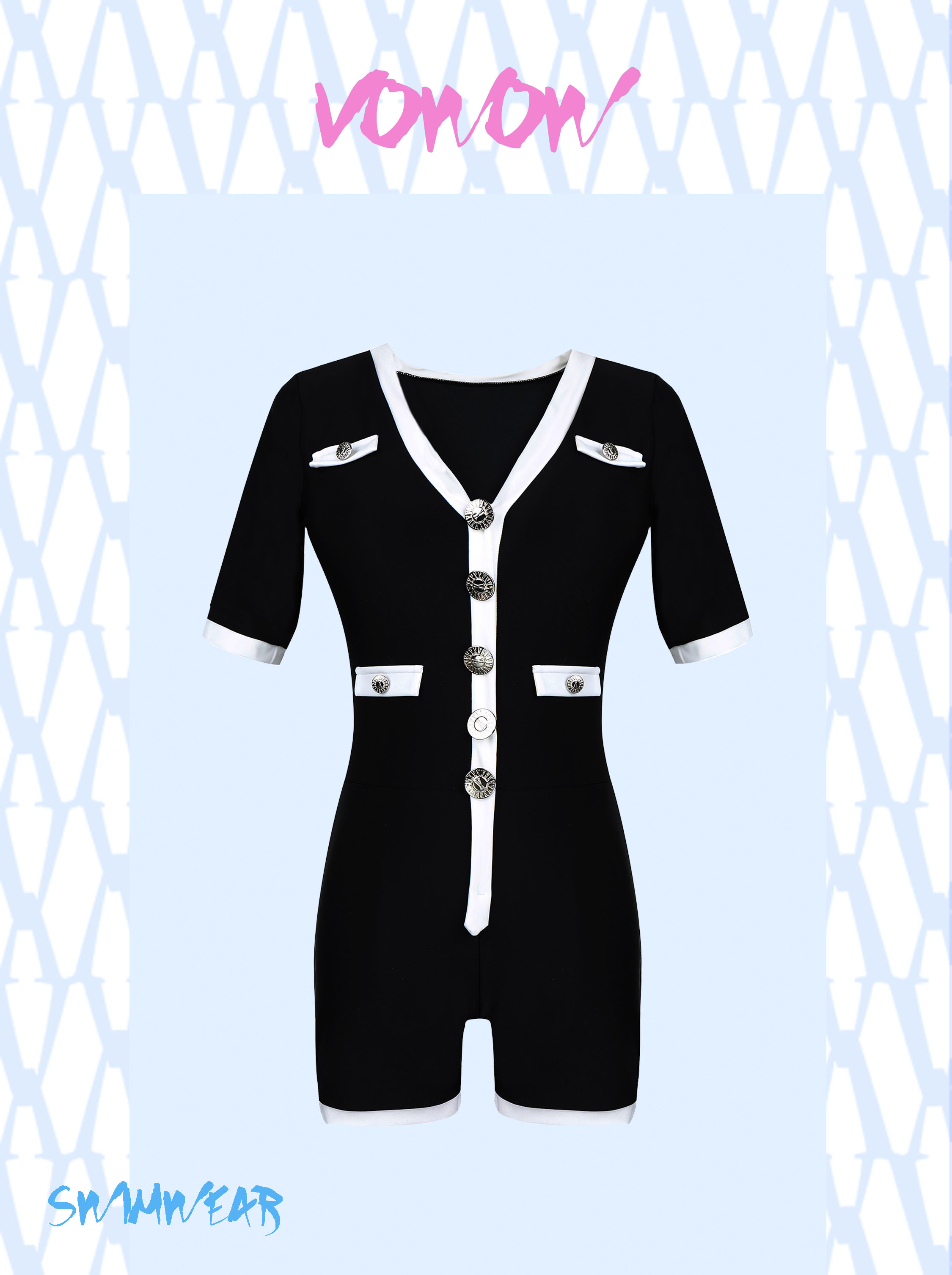 VOWOW冲浪连体高级潜水服