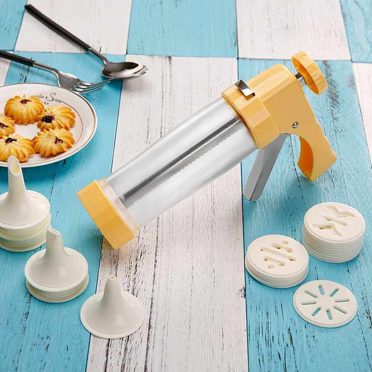 新品曲奇枪 家用饼干机 新手烘焙曲奇工具 挤奶油用具 蛋糕裱花枪