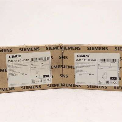议价SIEMENS 5AMP 1POLE CIRCUIT BREAKER 5SJ4 111-7HG42 *LOT O