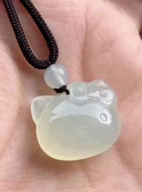 hellokitty项链女生可爱少女凯蒂猫锁骨链吊坠夏季不掉色闺蜜礼物