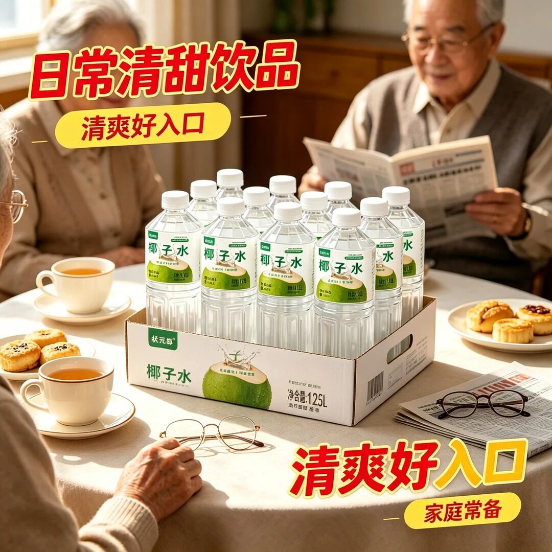 【家庭常备】居家囤货椰子水1.果味/风味/果汁饮料