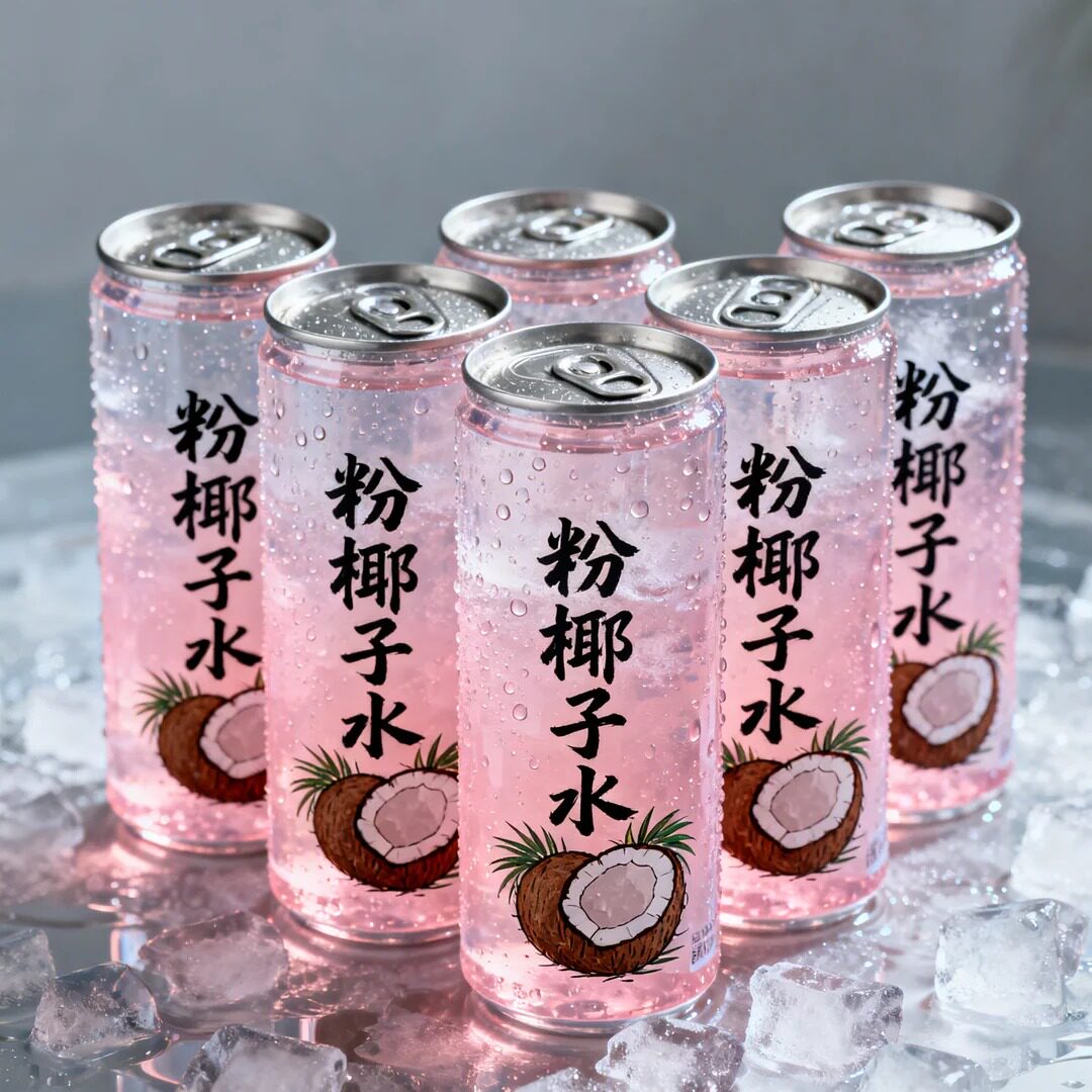 【网红同款】高颜值粉椰水健康美味天然电解质0脂低卡1250ML