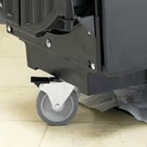 乐柏美推车5英寸带刹车轮/12英寸大轮后轮 适合Mega Brute车9W73