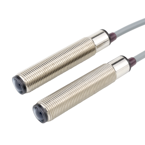圆柱形光电开关传感器不可见红外光光电感应开关FTT-12NO直流24v