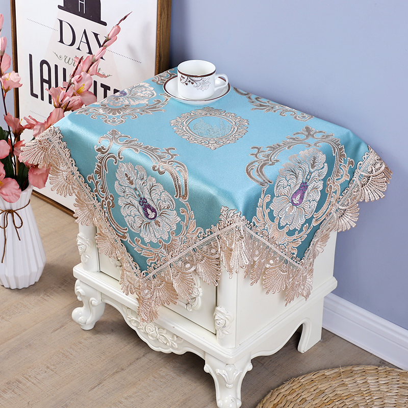 床头柜简约现代风防灰尘多用盖巾