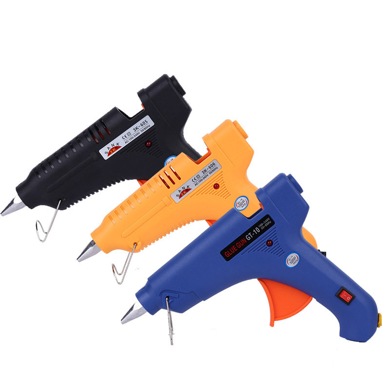 电子热熔胶棒胶枪 100w电动胶枪 热熔胶枪