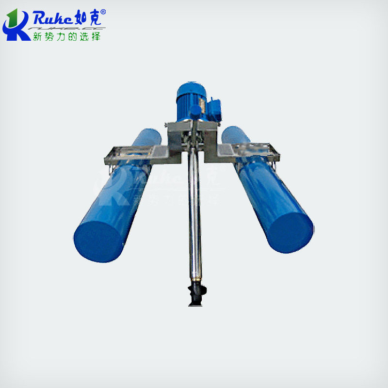 如克厂家ljb不锈钢螺旋式搅拌曝爆气机 污水处理厂搅拌曝气器