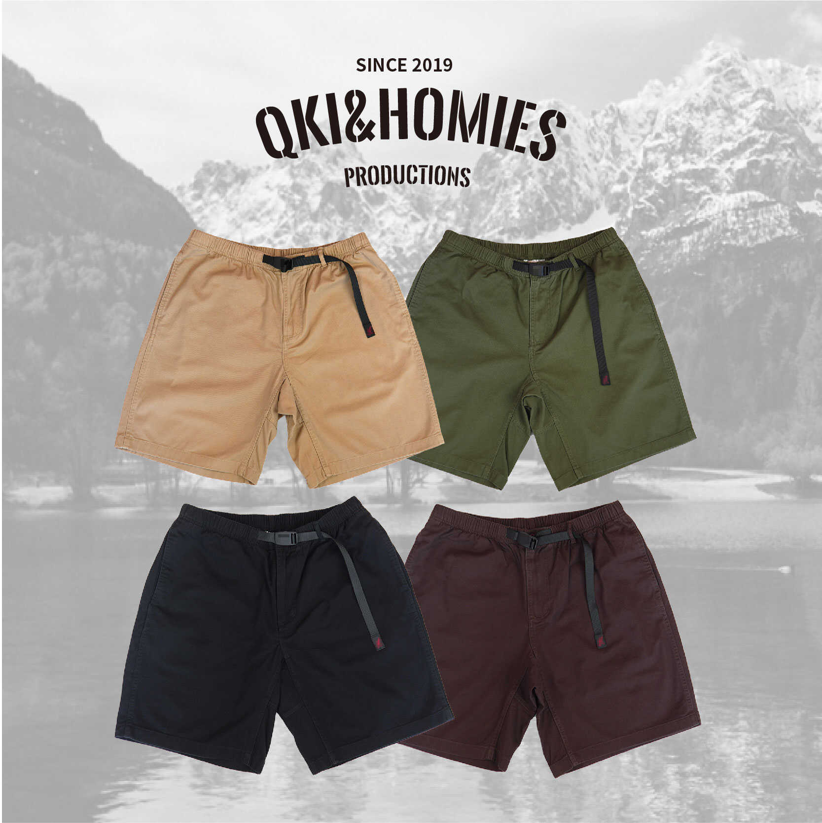 多种活动纯棉休闲宽松五分裤QKI