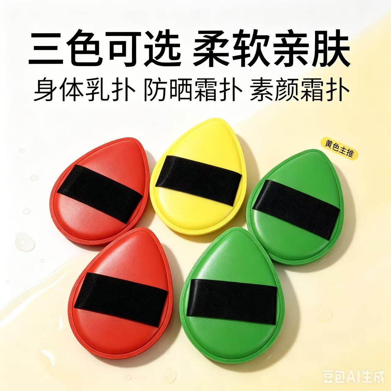 【网红爆款】身体乳的扑！身体乳扑擦素颜霜身体油擦冷霜专用便捷