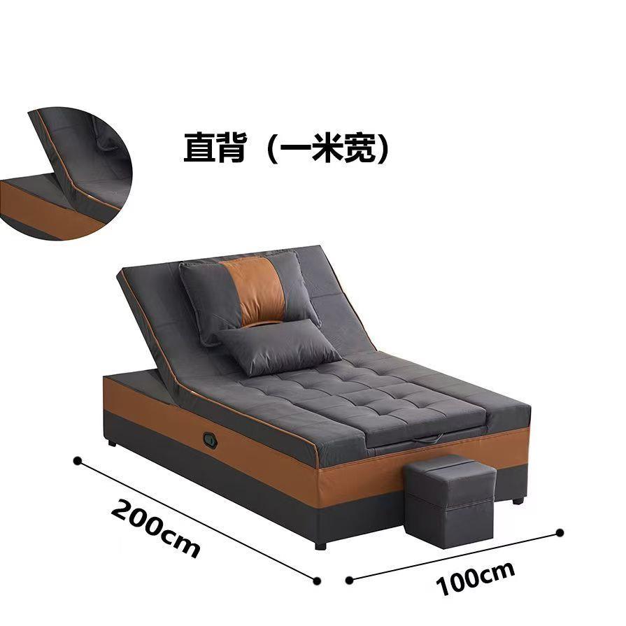 足浴沙发电动足疗按摩床沐足采耳床休息洗脚一体床泰式spa休息床