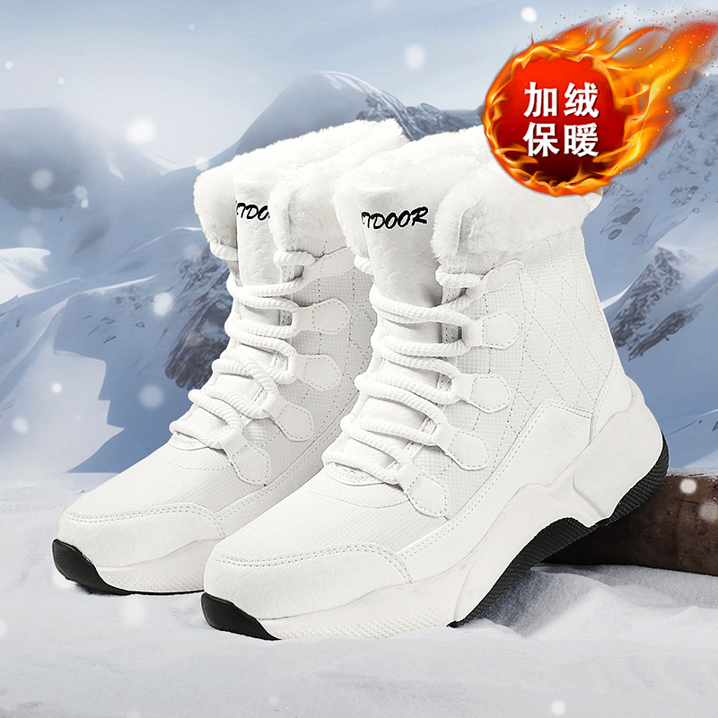 女鞋2023新款秋冬季加绒