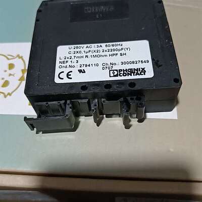 {议价}OUT滤波器2794110 NEF 1-3 菲尼克斯phoe