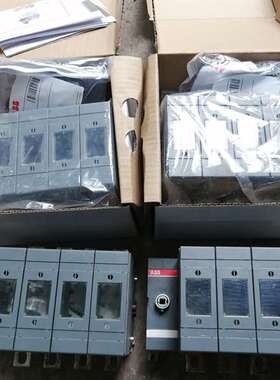 {议价}ABB隔离开关熔断器组OS160GD04F库房余货未