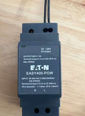 {议价}EATON伊顿穆勒 开关24VDC电源EASY400-POW