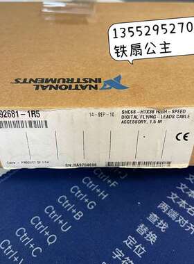 {议价}NI SHC68-H1X38 192681-1R5