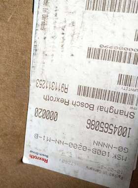 {议价}力士乐伺服电机MSK100B-0200-NN-M1-B-