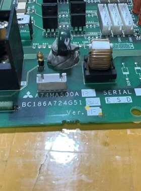 {议价}二手A74MA500A BC186A724G51三菱变频器驱