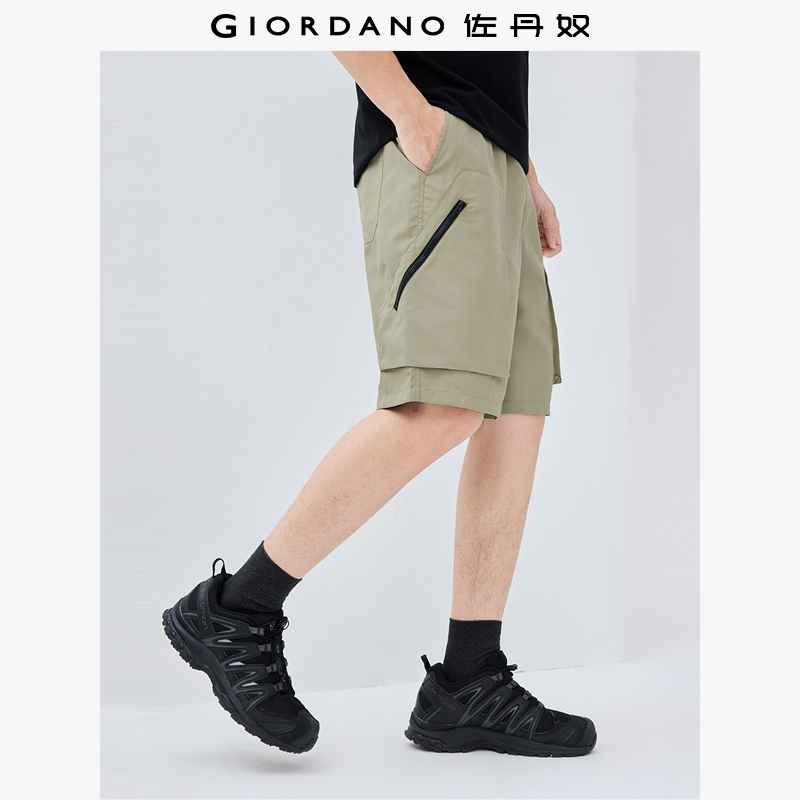 Giordano/佐丹奴短裤工装口袋