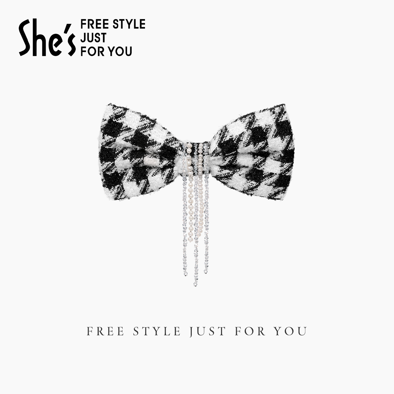 shes茜子大蝴蝶流苏横夹