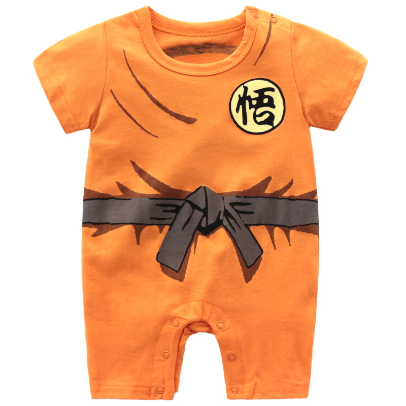 婴儿夏装宝宝连体衣服百天摄影服