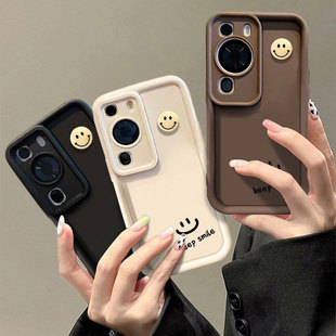 适用OPPO k1全包边防摔R17软硅胶r15立体r11s保护套r15xk9pro新5G潮 K11情侣笑脸k10x手机壳k9s黑白色k7男女款