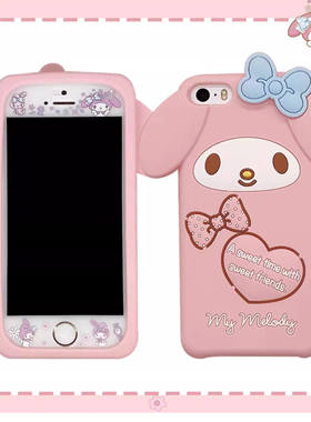 立体大耳朵美乐蒂适用小米17promax手机壳红米k80保护套k70硅胶软壳note13全包边note11tpro+女新款15萌14潮