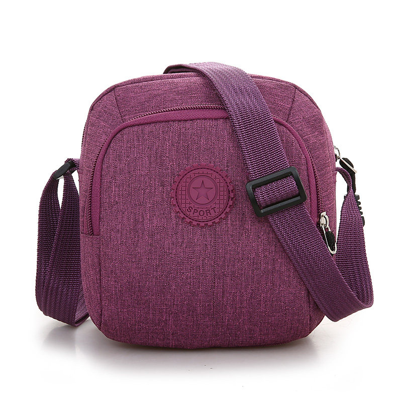 中老年人布包老人家零钱包男士斜挎包手机包女士妈妈小背包单肩包