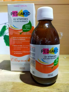 现货pediakid佩迪克儿童22种复合维生素婴幼孩子250ml到26年3月