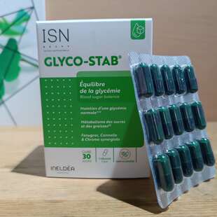 现货法国实体店Ineldea天然Glyco Stab 90粒平衡胶囊90粒
