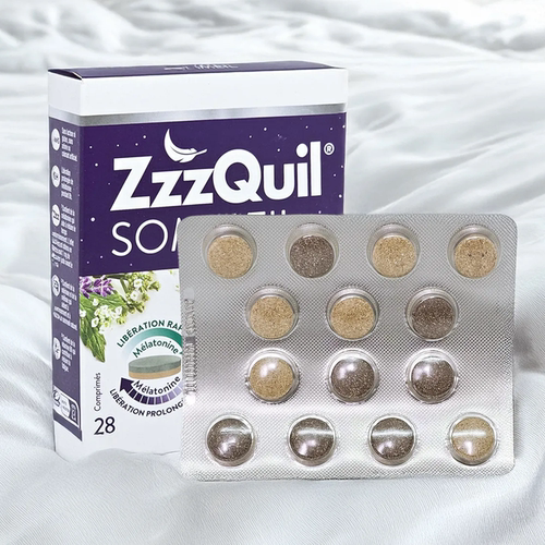 法国本土zzzquil褪黑素片剂