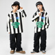 旦表演服装 儿童街舞潮服男童嘻哈潮牌套装 少儿hiphop宽松架子鼓元