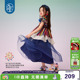 儿童汉服民族国风汉服公主裙子演出服 新款 年衣童装 女童连衣裙夏季