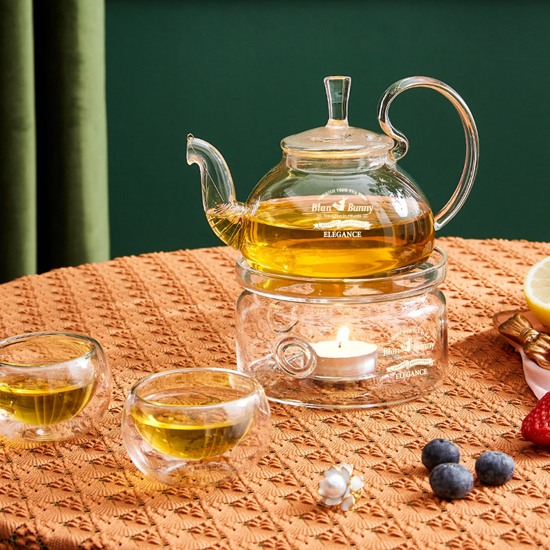 blanbunny Brandy rabbit Mini Glass jug High temperature resistance teapot suit scented tea household tea set Gift boxin the Tableware , Tea set , Tea package  category - from Buy2taobao.com to provide professional Taobao agent buy service