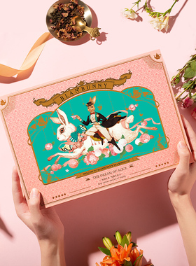 布兰兔爱丽丝之梦升级版含吊坠茶滤花果茶伴手礼花茶礼盒果茶礼盒