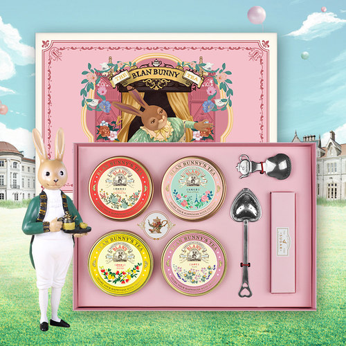 爱丽丝之梦花茶布兰兔