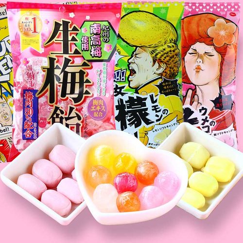 日本道明寺早乙女生梅饴柠檬糖