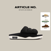 ARTICLE 厚底拖鞋 NO.一字拖美式 复古透气半拖休闲百搭小众设计款